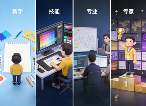 从新手到专家：平面设计能力进阶全流程解决方案